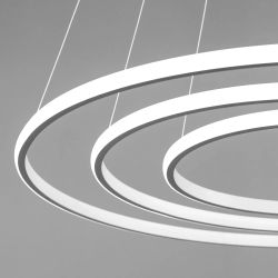 Citilux Неон Смарт CL731A090E RGB Умная подвесная люстра Белая