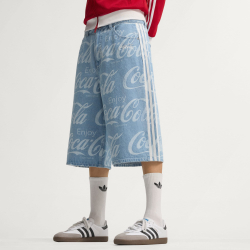 ADIDAS X COCA-COLA Джинсовые шорты, индиго