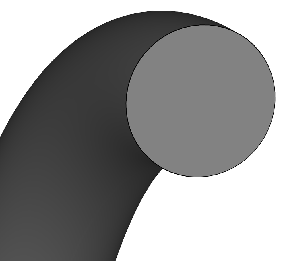 Кольцо O-ring 7,6*1,7 мм круглого сечения Liebherr 7090826