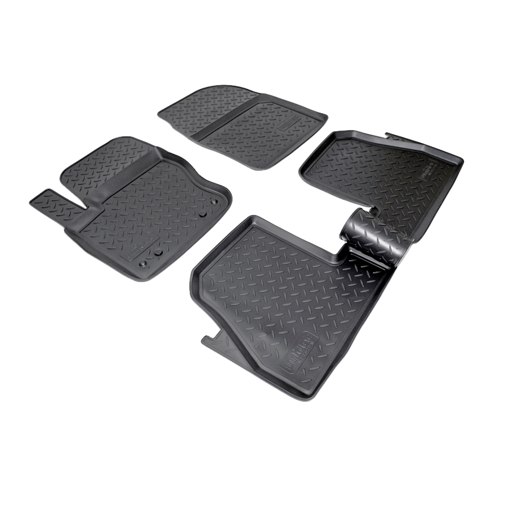 Ковры в салон Norplast/Unidec для Ford Focus III (2011-2015), Черный, арт.NPL-Po-22-18