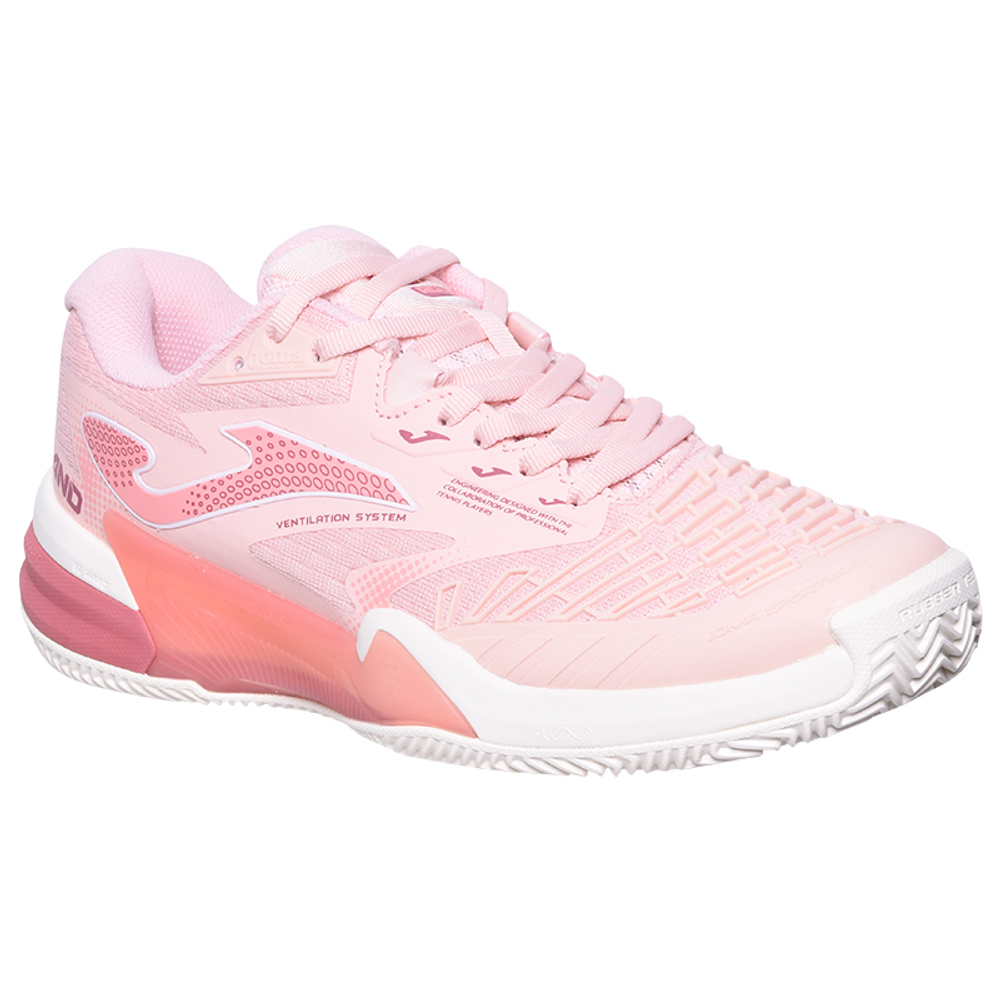 Женские Кроссовки теннисные Joma Roland Lady 2429 Clay - Розовый