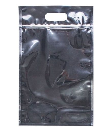 Термопакет 6л. 25*40см Зип-лок серебряный однослойный