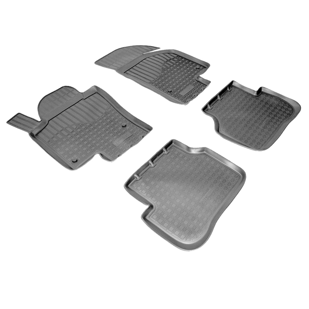Ковры в салон Norplast/Unidec для Volkswagen Passat в кузове CC (2012-), Черный, арт.NPA10-C95-360