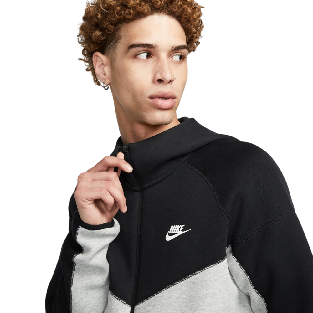 Зип Худи Nike Tech Fleece 2023 Black/Grey