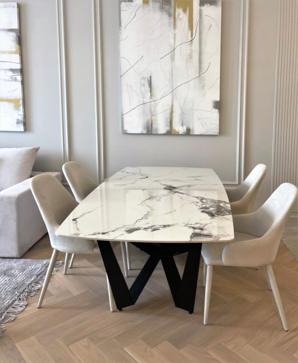 Стол обеденный Scorpio Marble B5809