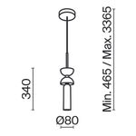 Подвесной светильник Maytoni MOD178PL-01GR