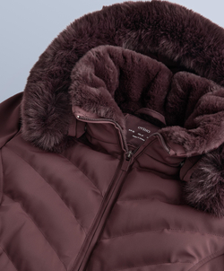 OYSHO Водостойкая облегающая куртка Primaloft® SKI, темно-винный