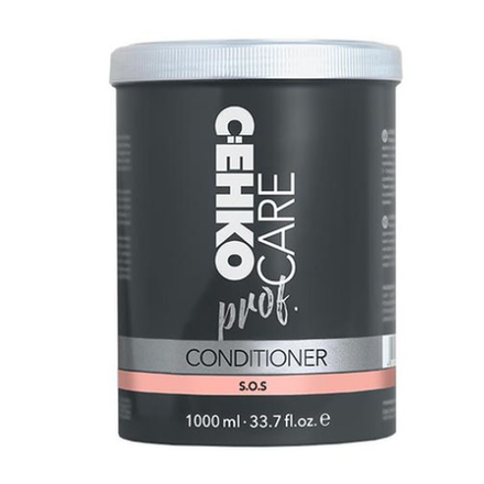Кондиционер Цеко Кеар Проф SOS для осветл, обесвеч и вьющихся волос 1000мл