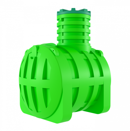 Емкость подземная пищевая Мультпласт ДПВ3000 3000 л. горизонтальная (1700x1500x2385см;108кг;зеленый) - арт.555434.61