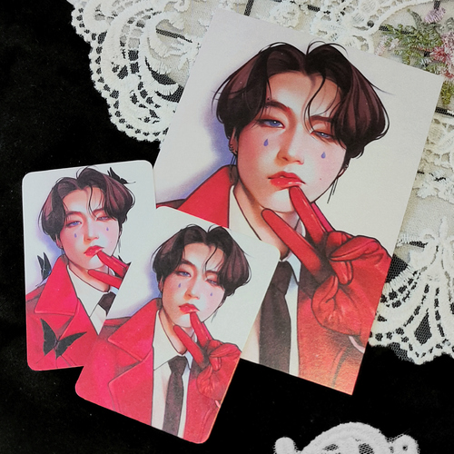 Арт принт / 22XIU2 / STRAY KIDS / Джисон #1