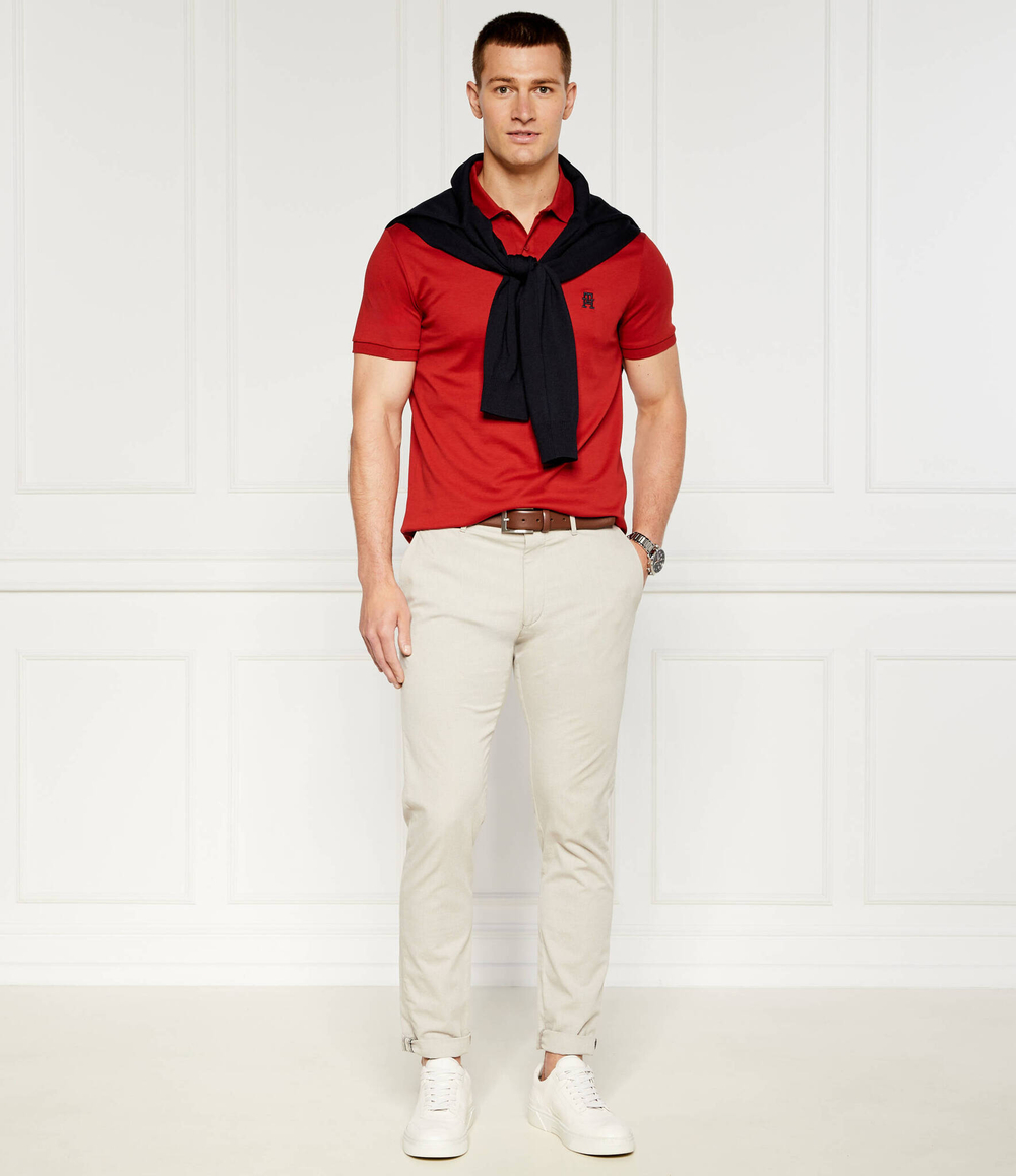 Поло Tommy Hilfiger - красный(MW0MW34783)
