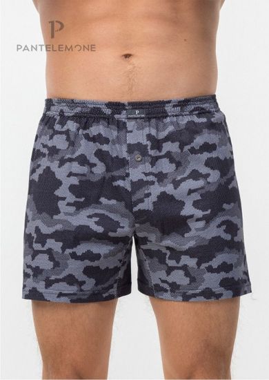 Трусы мужские семейные Pantelemone PMB-447, камуфляж серый