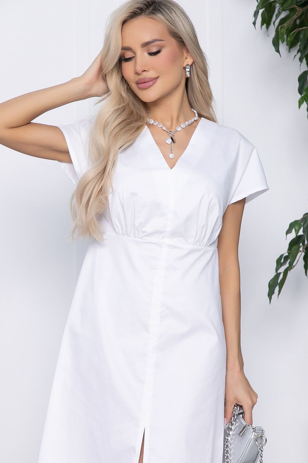 Платье Белоснежка (белое) П13012-2М LT Collection