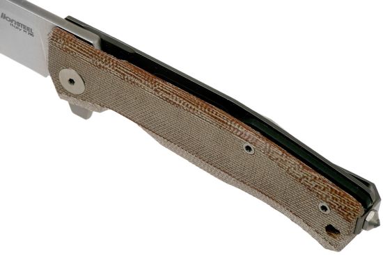 Складной нож Lion Steel "Myto" L/MT01CVN c клинком из стали Böhler M390 Microclean®, рукоять титан / микарта