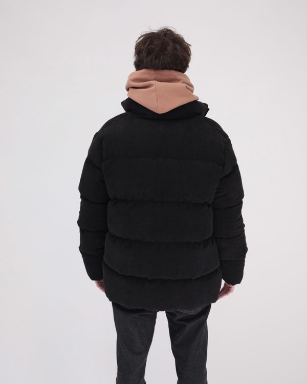 Пуховик Downjacket Velvet черный - фото 3