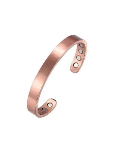 Магнитный браслет-манжета из меди