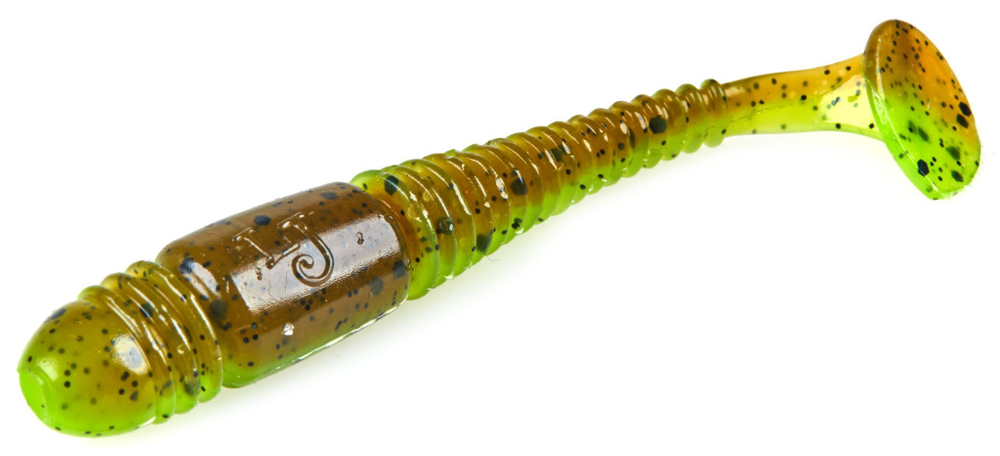 Мягкая съедобная приманка LJ Pro Series Tioga 2.9 in (74 мм), цвет Z15, 7 шт