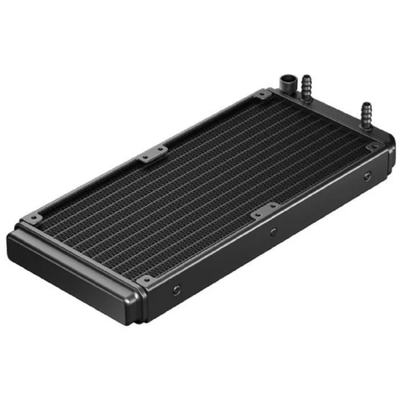 Система охлаждения/ PCCooler DA240 ARGB BK (270W, 240mm, Black, ARGB/ Fans: 2x120mm, 73.6CFM, -dBA, 1800RPM/ Pump height 55mm, -dBA, 3000RPM, Rad thickness 27mm/ S: 1851, 1700, 1200, 20XX, 115X, AM5,