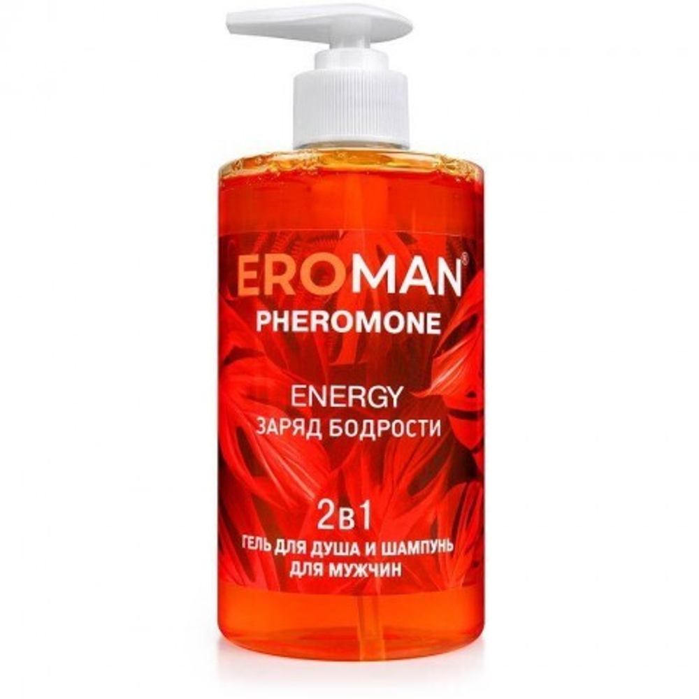 Гель для душа и шампунь ENERGY, 430 мл