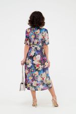 Платье-рубашка Джорджия (46-56) Serenada цветы (Акция)