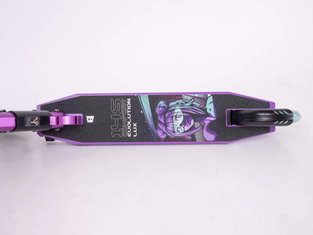 Самокат Tech Team COMFORT 145 purple 1/4 фиолетовый