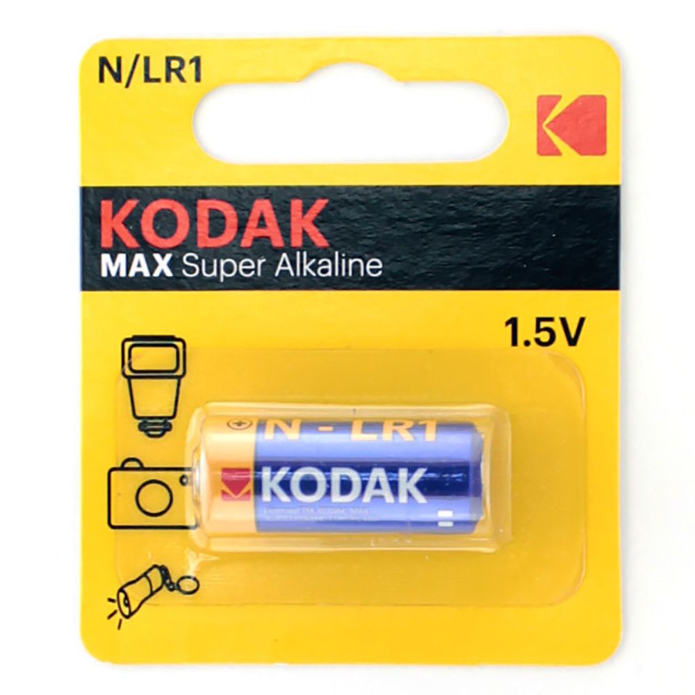 Батарейки Kodak LR1-1BL /N MAX SUPER Alkaline