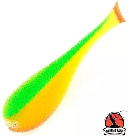 Поролоновая рыбка YAMAN Devious Minnow на двойнике, р. 105 мм, цвет 21 UV (5 шт.)