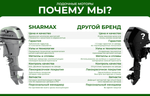 2х-тактный лодочный мотор SHARMAX SM15HS