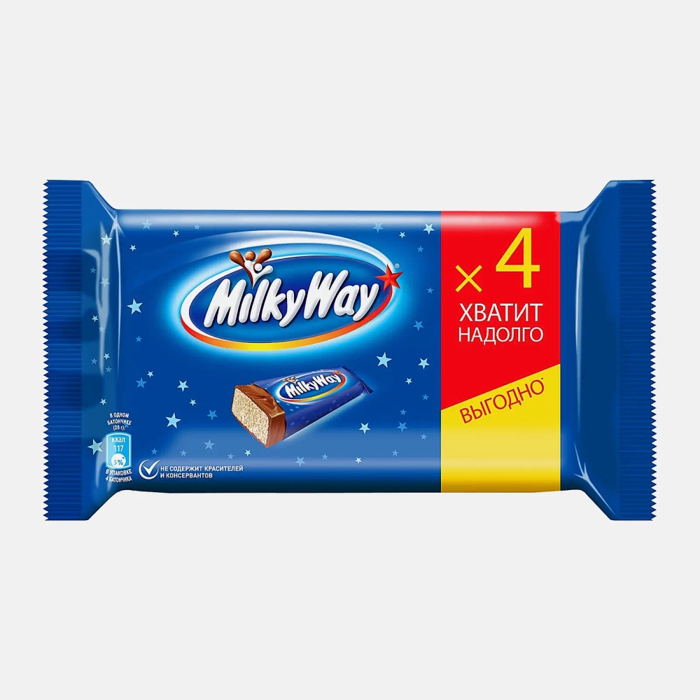 Батончик шоколадный с суфле Milkyway 104г