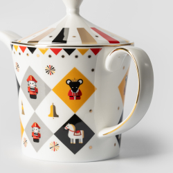 Чайник Farforite «Щелкунчик» 1200 мл без подарочной упаковки