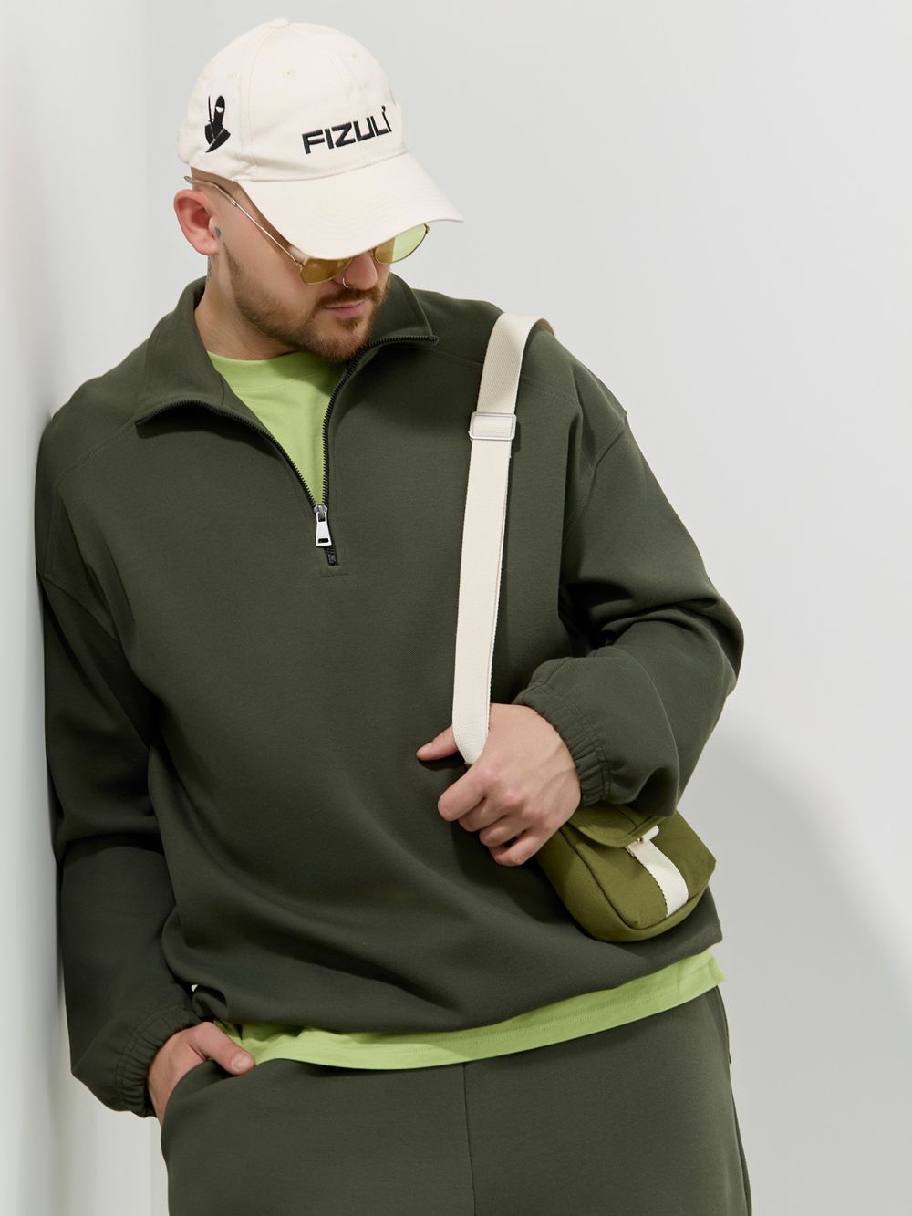 Толстовка мужская Интер-1 Виотекс ХАКИ