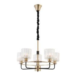 Люстра Rivoli Maria 1026-205 5 х Е27 40 Вт хрусталь классика | Хрусталь