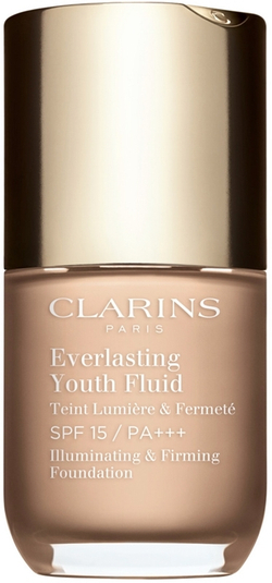 Clarins Everlasting Youth Fluid Foundation - Осветляющий тональный крем SPF 15, 30 ml