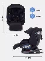 Автокресло RANT UB619 "NITRO Plus" isofix Black группа 0+-1-2-3 (0-36 кг) (2025)