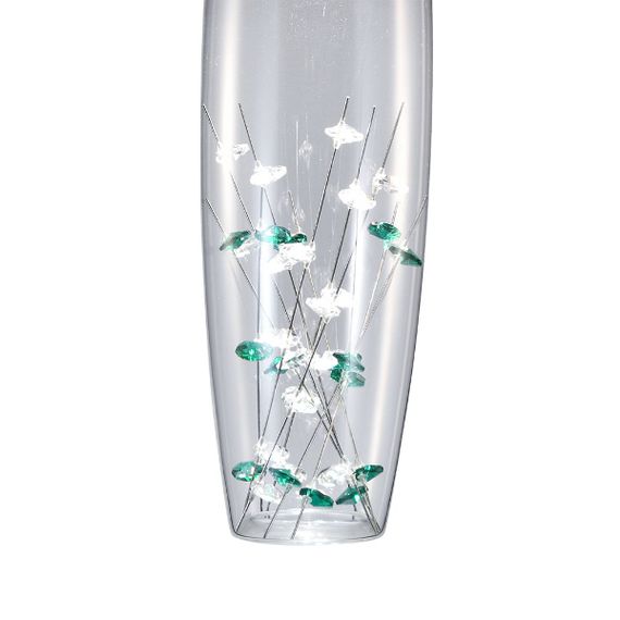 Подвесной светодиодный светильник Indigo Tesoro 11063/1P Green V000140L