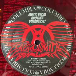 Винтажная виниловая пластинка LP Aerosmith Music From Another Dimension (USA 2012) (Red Vinyl)
