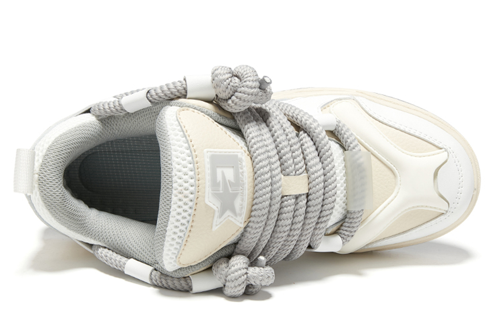 Microfiber Leather Street Dirty Braid Versatile Casual Comfortable Lightweight Fleece Lined Puffy Shoes Couple