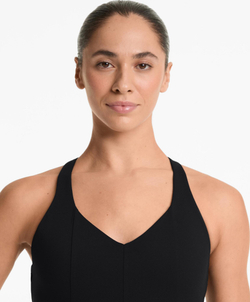 Oysho Длинный комбинезон Comfortlux, черный