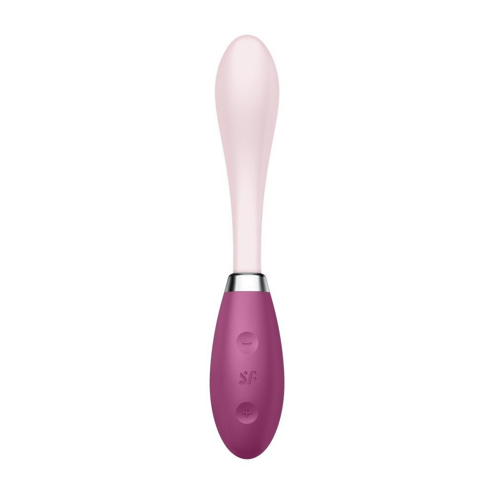 Розовый гибкий вибратор G-Spot Flex 3 - 19,5 см. (Цвет: розовый)
