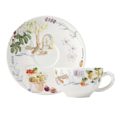 Набор чайных пар для завтрака Gien Provence (260 мл), 2 шт.