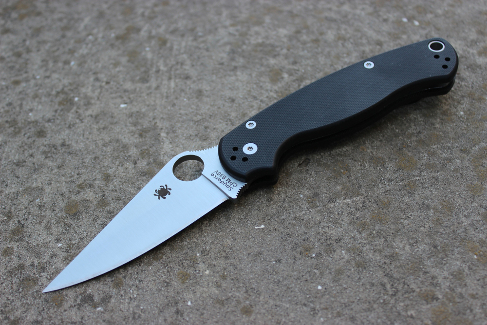 Нож Spyderco Paramilitary 2 Black C81GP2
