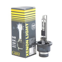 Лампа ксеноновая D4R 42V 35W P32d-6 6000K  GANZ GIP06089
