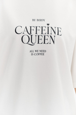 Футболка CAFFEINE QUEEN | Белый