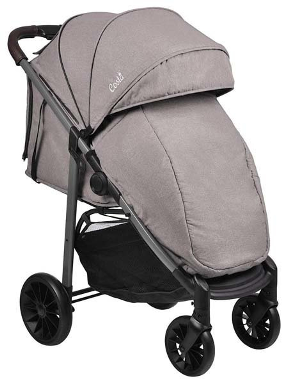Коляска детская прогулочная COSTA Jenny + (Brown/Коричневая) Артикул: JE-011