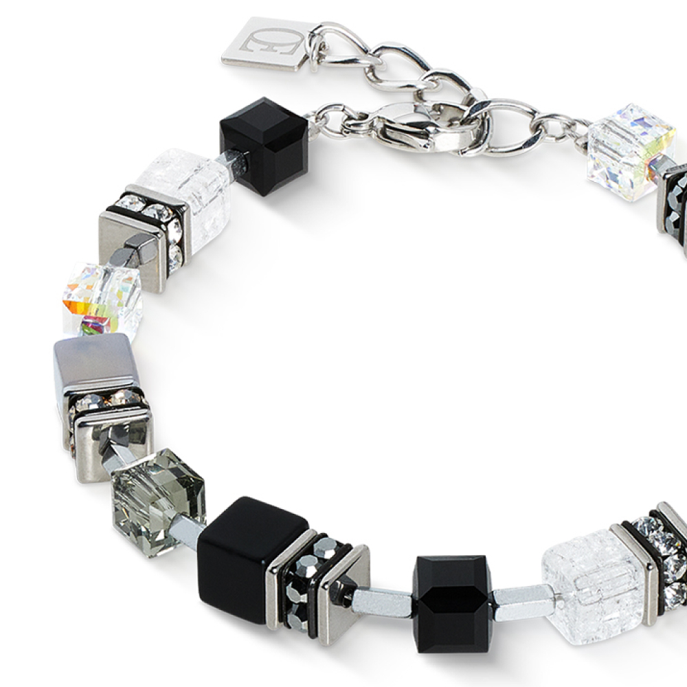 Браслет Coeur de Lion Black-Silver 3039/30-1317