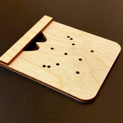 Мебельный шаблон для разметки фасадных петель РШП-35