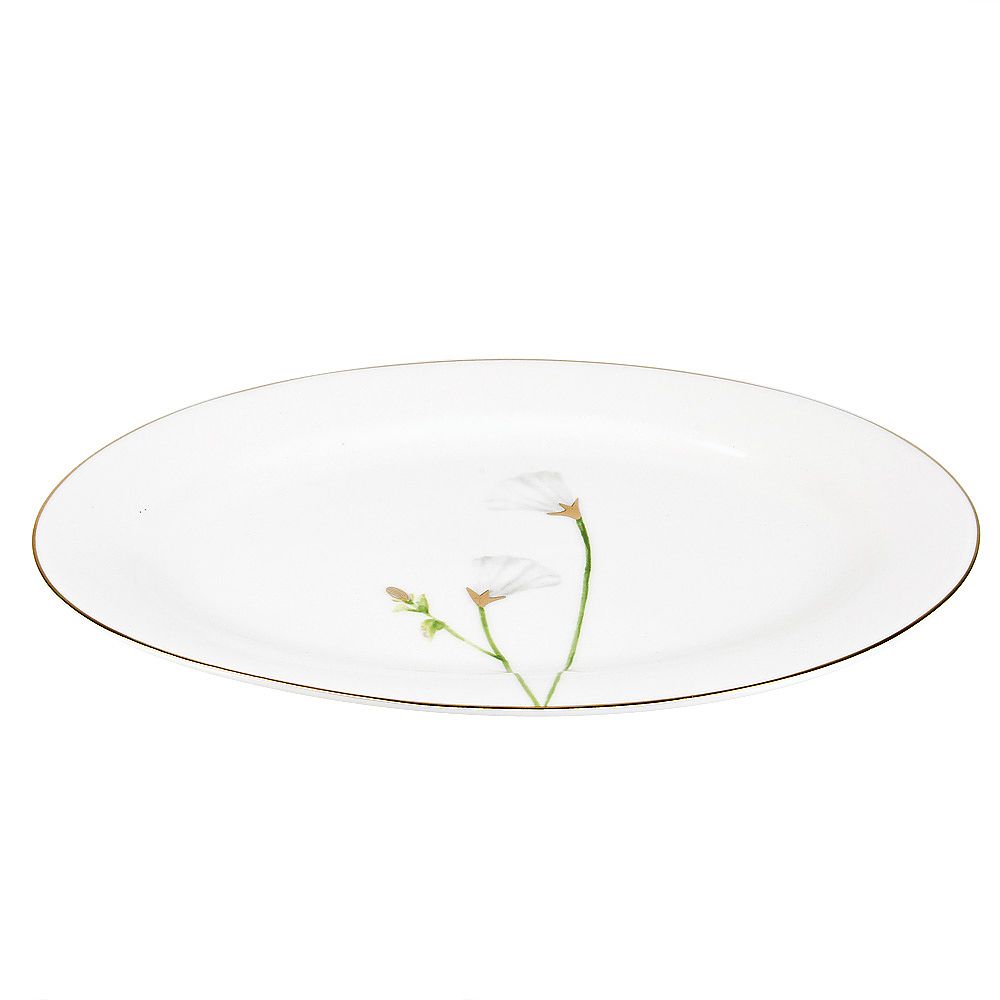 Блюдо "Sensuelle" 24,7х18х2см (фарфор) (min6) (транспортная упаковка)