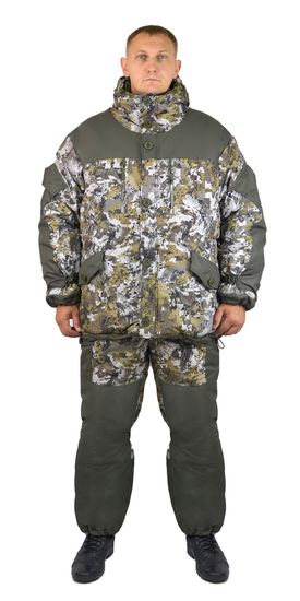Костюм "Горка-Тактик" утепл. кур+бр, (серый ситка)