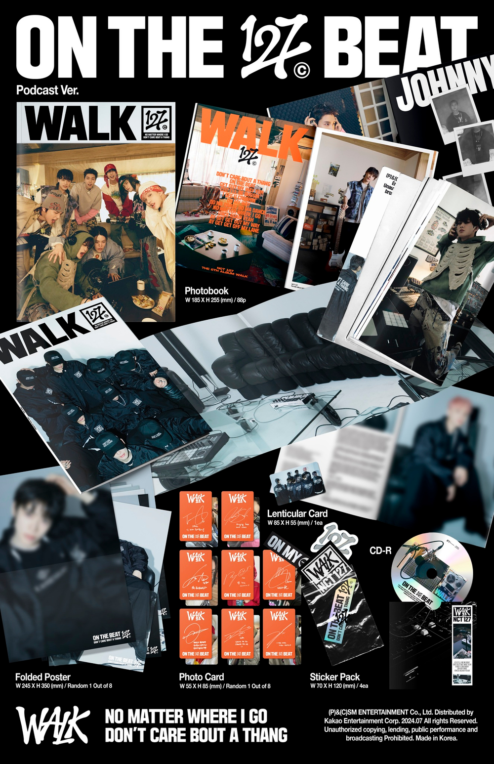 Альбом NCT 127 - WALK (Podcast Ver.)