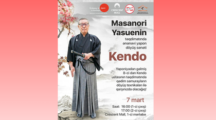 Crescent Mall-da ənənəvi Yapon döyüş sənəti – Kendo təqdim olundu